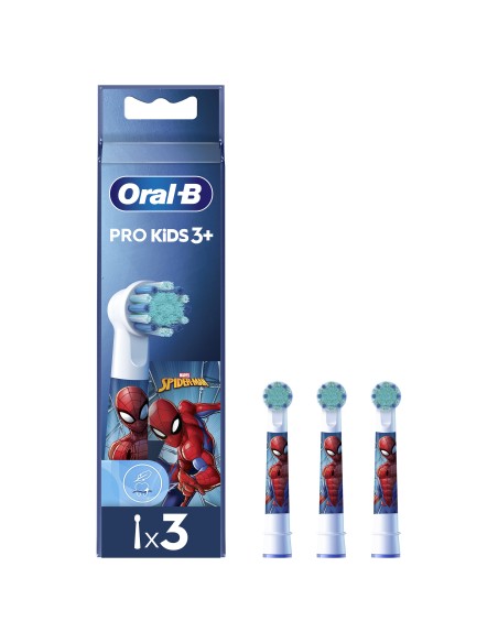 ACCESSORI CURA E BELLEZZA: vendita online ORAL B PRO KIDS SPIDERMAN RICAMBIO 3PZ in offerta