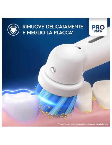 ACCESSORI CURA E BELLEZZA: vendita online ORAL B PRO KIDS FROZEN RICAMBIO 3PZ in offerta