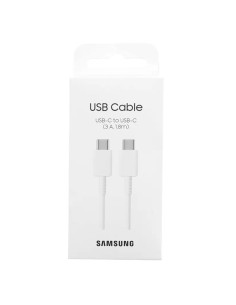 SAMSUNG EP-DX310JW CAVO USB-C/USB-C 3A 1,8M BIANCO