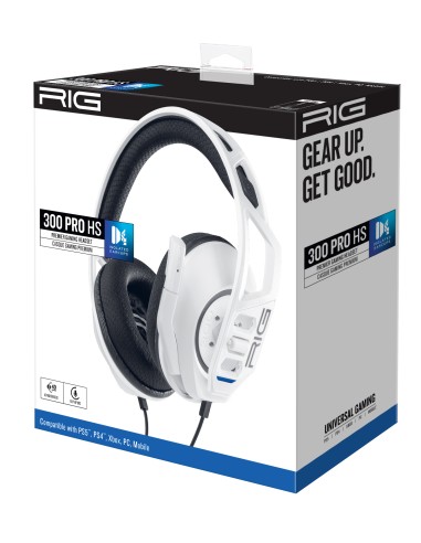 NACON PS4 CUFFIA RIG 300PROHS      WHITE