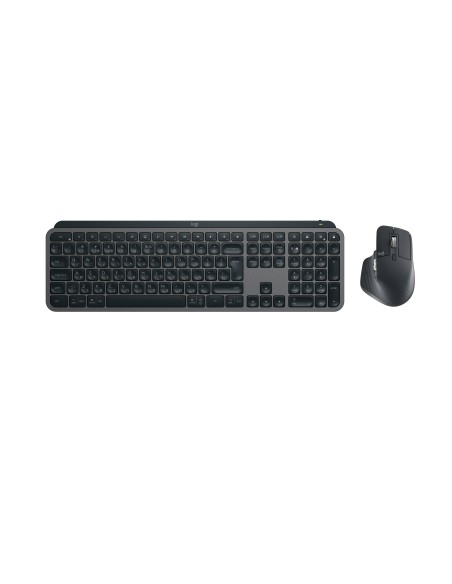 LOGITECH MX KEYS COMBO GRIGIO SCURO COMBO TASTIERA E MOUSE WIRELESS