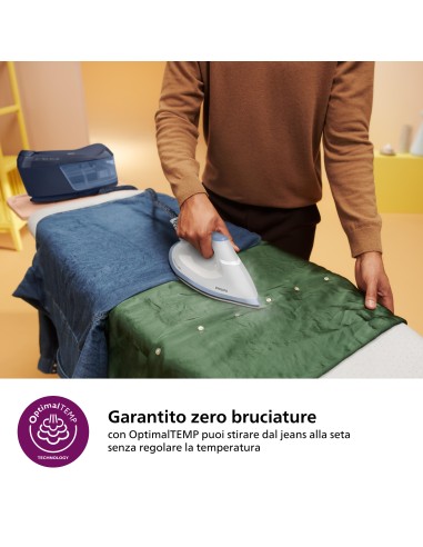 PHILIPS PSG6026/20 FERRO A CALDAIA 2400W 6,5 BAR VAPORE CONTINUO