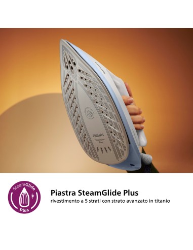 PHILIPS PSG6026/20 FERRO A CALDAIA 2400W 6,5 BAR VAPORE CONTINUO