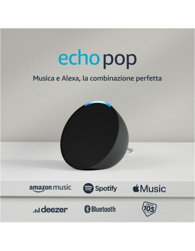 AMAZON ECHO POP ANTRACITE SMART SPEAKER