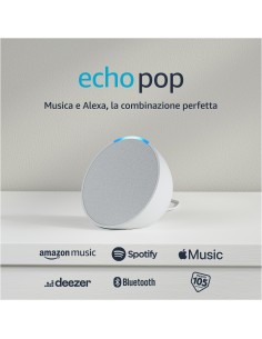 AMAZON ECHO POP BIANCO GHIACCIO SMART SPEAKER 2