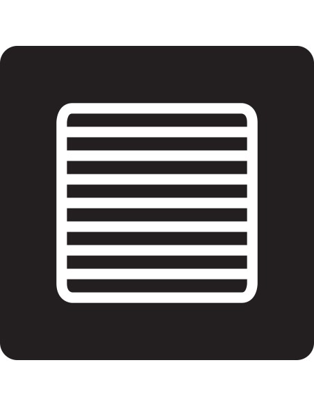 GLEMGAS GHB686IXA CAPPA A 60CM INOX 1 MOTORE 3VEL. FILTRO CARBONE