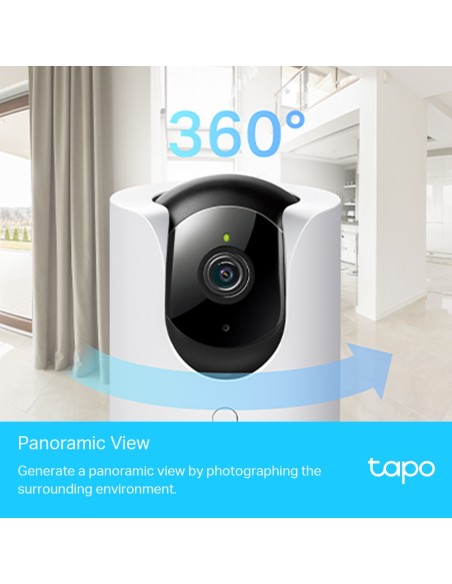 TPLINK TAPO C225 IP CAM WIFI 2K PER INTERNI STORAGE PET/VEHICLE/SOUND