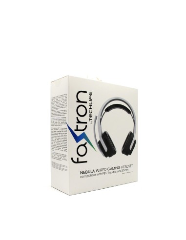 TECHLIFE PS5 CUFFIA NEBULA WHITE