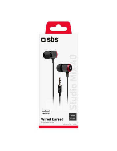 SBS TEMETALINEARK AURICOLARE IN-EAR MIX40 NERO