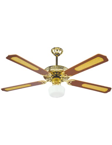 VENTILATORI: vendita online DCG VECRD43TL VENTIL.A SOFFITTO 4 PALE LUCE + TEL. in offerta