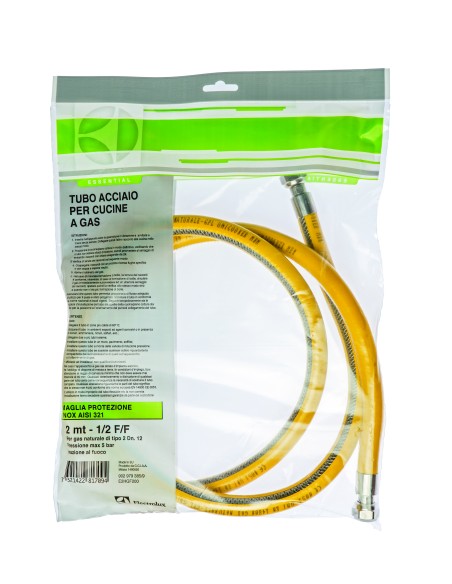 ELECTROLUX E2HGF200 TUBO GAS 2MT EN14800