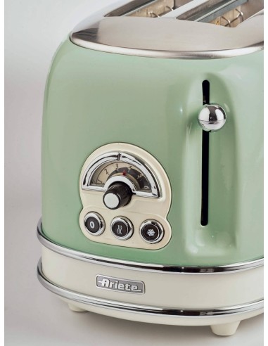 TOSTAPANE: vendita online ARIETE 155 TOSTAPANE VERDE VINTAGE in offerta
