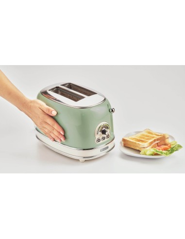 TOSTAPANE: vendita online ARIETE 155 TOSTAPANE VERDE VINTAGE in offerta
