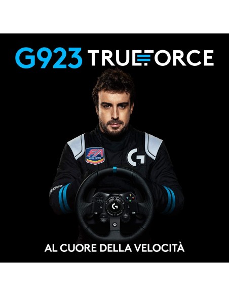 LOGITECH G923 PC/XBOX VOLANTE GAMING TRUEFORCE
