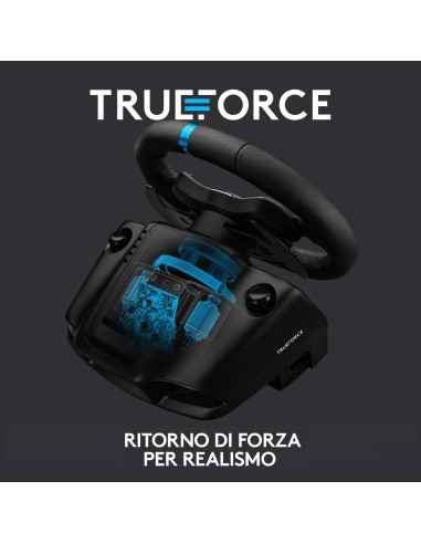 LOGITECH G923 PC/XBOX VOLANTE GAMING TRUEFORCE
