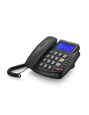 BRONDI BRAVO 90 LCD TELEFONO C/FILO NERO