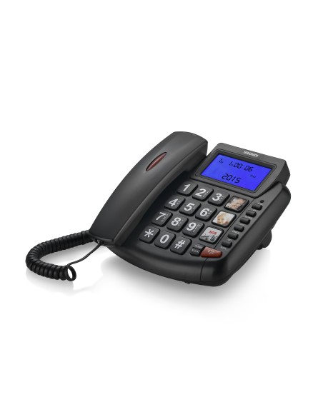 BRONDI BRAVO 90 LCD TELEFONO C/FILO NERO