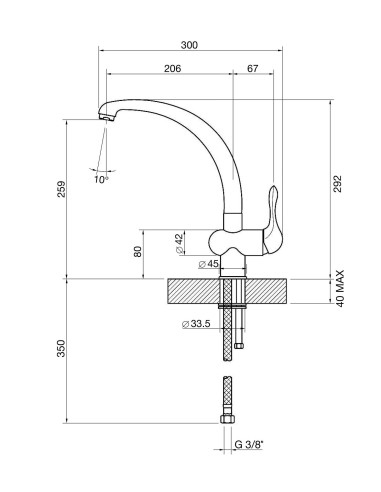 SMEG MF8A2 MISCELATORE ANTRACITE