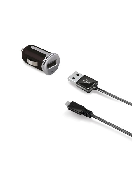 CELLY CCUSBMICRO CARICAB.AUTO 1A MICROUSB NERO