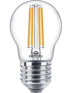 PHILIPS 762315 LED E27 6,5W/60W 2700K 806LM SFERA FILAMENTO