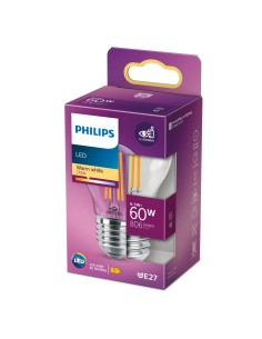 PHILIPS 762315 LED E27 6,5W/60W 2700K 806LM SFERA FILAMENTO 2