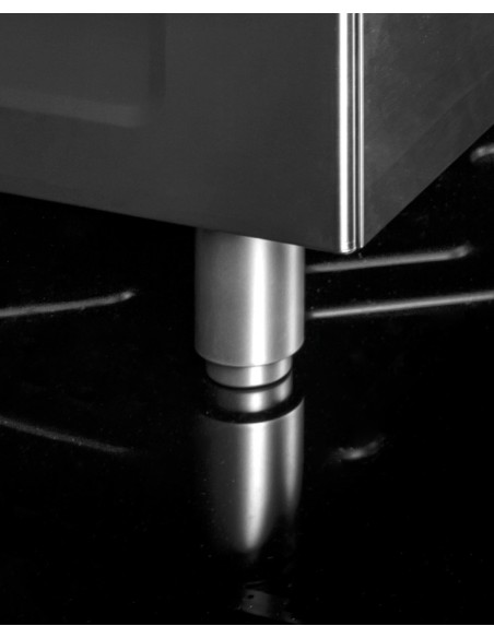 GLEM_GAS ST965MBK CUCINA 90X60 A+  4F.GAS+1TC NERA FORNO GIG. EL. 12F.