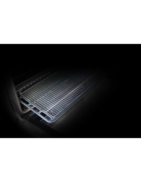 GLEM_GAS ST965MBK CUCINA 90X60 A+  4F.GAS+1TC NERA FORNO GIG. EL. 12F.