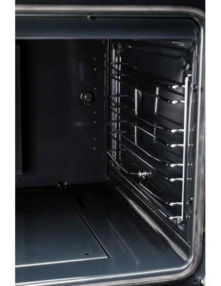 GLEM_GAS ST965MBK CUCINA 90X60 A+  4F.GAS+1TC NERA FORNO GIG. EL. 12F.