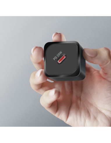 SBS TETRGAN1C20K ALIM.RETE 20W USB-C NERO