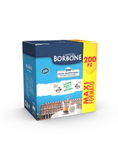 BORBONE CIALDA DM44 200PZ NOBILE   (BLU) 44BBLUNOBILE200PZ 2