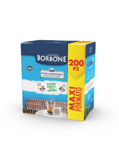 BORBONE CIALDA DM44 200PZ NOBILE   (BLU) 44BBLUNOBILE200PZ