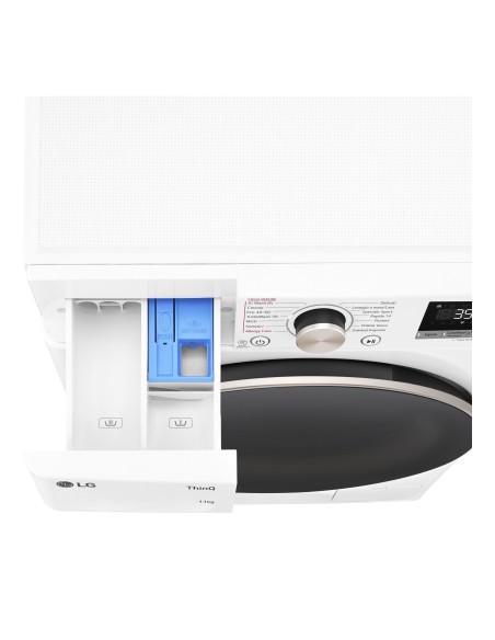 LG F4R7011TSWG LVB A-10% 11KG 1400G INVERTER AIDD TW360 VAPORE WI-FI