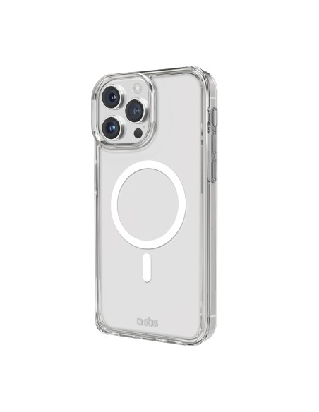 SBS TELIGMAGIP1567PT IPHONE 15 PRO MAX COVER LIGHT MAGSAFE TRASPARENTE