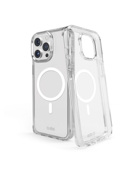 SBS TELIGMAGIP1567PT IPHONE 15 PRO MAX COVER LIGHT MAGSAFE TRASPARENTE