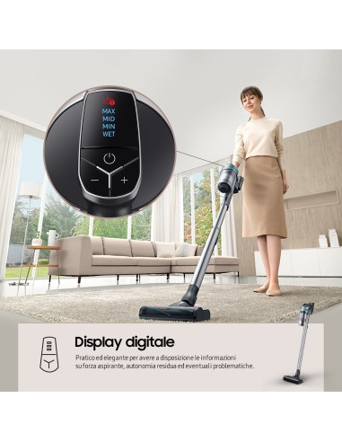 SAMSUNG VS20B75AGR1 JET 75E PET    SCOPA ELETTRICA RICARICABILE 200W