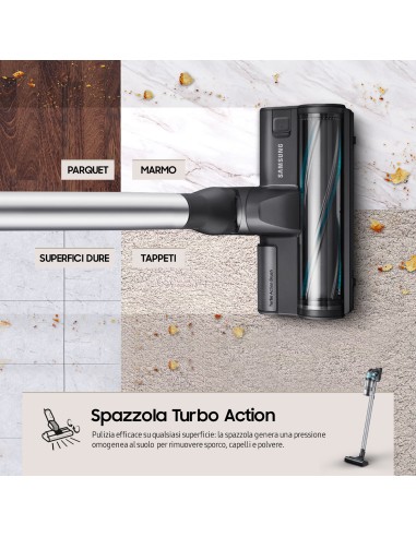 SAMSUNG VS20B75AGR1 JET 75E PET    SCOPA ELETTRICA RICARICABILE 200W