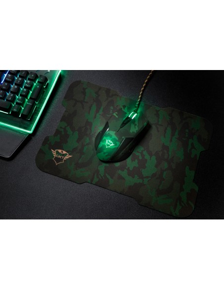 TRUST 23611 GXT 781 RIXA CAMO GAMING MOUSE E MOUSEPAD