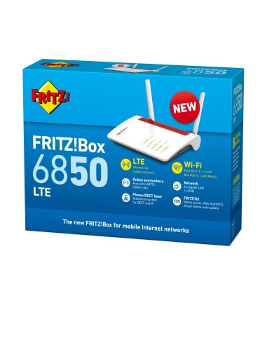 AVM FRITZBOX 6850 MODEM/ROUTER LTE 4G AC1266 DUAL BAND