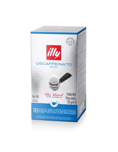 CAPSULE CAFFE': vendita online ILLY 7997/A231 DECAFFEINATO CIALDE 18 PZ in offerta