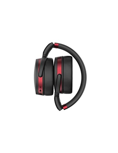 CUFFIE WIRELESS: vendita online SENNHEISER HD458BT CUFFIA BLUETOOTH 5.0 ANC NERO/ROSSO in offerta