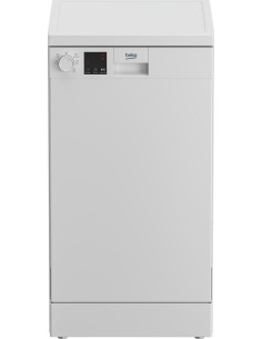LAVASTOVIGLIE: vendita online BEKO DVS05024W LST E BIANCA SLIM 45CM 10COP. 5PROG. PART. RIT.3/6/9H. in offerta