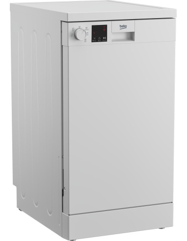 LAVASTOVIGLIE: vendita online BEKO DVS05024W LST E BIANCA SLIM 45CM 10COP. 5PROG. PART. RIT.3/6/9H. in offerta