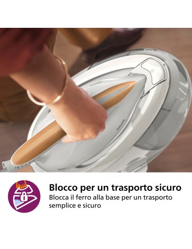 PHILIPS PSG7040/10 FERRO A CALDAIA 2100W 8BAR VAPORE CONTINUO 120GR/M.