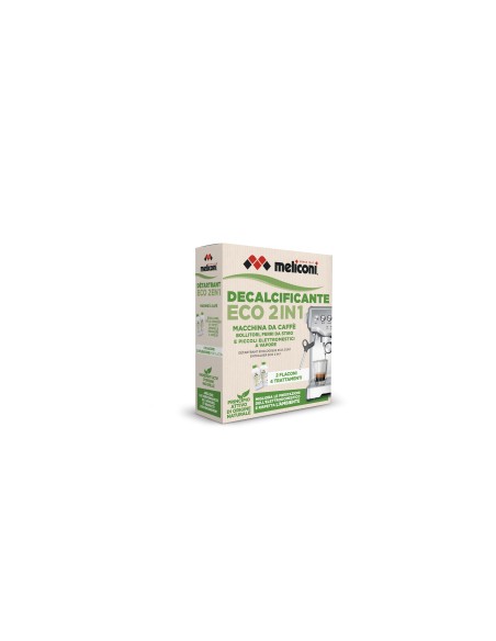 MELICONI DECALCIFICANTE ECO 2IN1 DECALCIFICA/IGIENIZZA 2X250ML