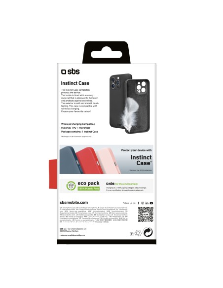 SBS TEINSTIP1567PK IPHONE 15 PRO MAX COVER INSTINCT NERO