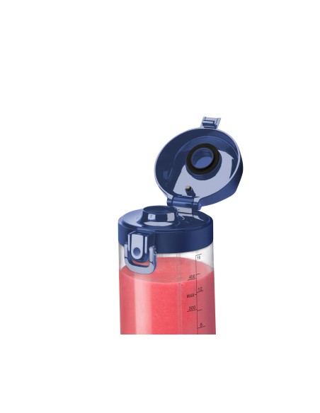 NUTRIBULLET NBP003NBL FRULLATORE   PORTATILE S/FILI RIC. CON USB BLU