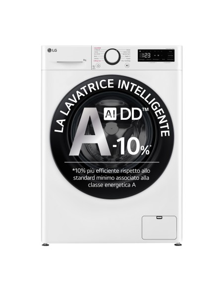 LG F2R3S09NSWB LVB A-10% 9KG 1200G SNELLA AIDD INVERTER VAPORE IGIEN.