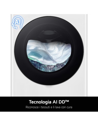 LG F2R3S09NSWB LVB A-10% 9KG 1200G SNELLA AIDD INVERTER VAPORE IGIEN.