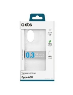 SBS TESKINOPA38T OPPO A38 COVER IN GOMMA TRASPARENTE 2