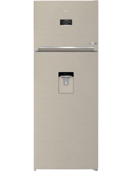 BEKO RDNE455E40DBN FRIGO D.P. E NF 406LT SABBIA H185 L70 DISPENSER